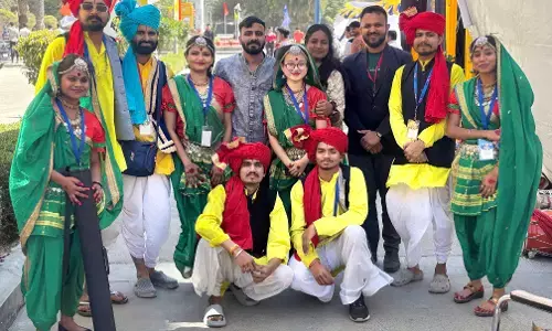 रबीन्द्रनाथ टैगोर विश्वविद्यालय ने 38वें इंटर-यूनिवर्सिटी राष्ट्रीय युवा महोत्सव में ब्रोंज मेडल जीता