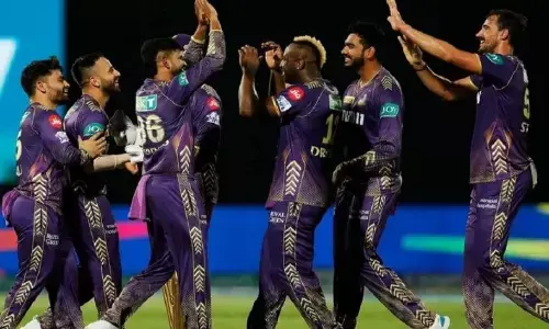 अंगकृष और वेंकटेश की बल्लेबाजी...वैभव और वरुण की गेंदबाजी...KKR ने SRH 80 रनों से चटाई धूल अंगकृष और वेंकटेश की बल्लेबाजी...वैभव और वरुण की गेंदबाजी...KKR ने SRH 80 रनों से चटाई धूल