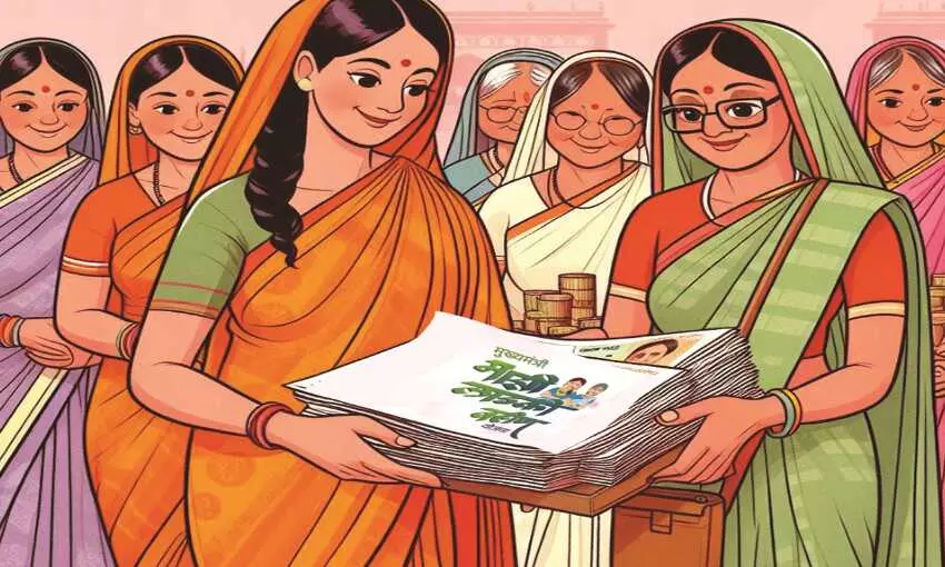 मी लाडली नाही, बस 40 बहनें आईं सामने - जिले में 10 लाख 73 हजार से ज्यादा लाभार्थी मी लाडली नाही, बस 40 बहनें आईं सामने - जिले में 10 लाख 73 हजार से ज्यादा लाभार्थी