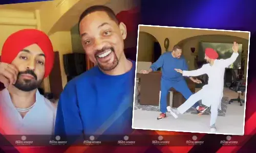 अमेरिकी एक्टर विल स्मिथ के साथ दिलीजीत दोसांझ ने जमकर किया भांगड़ा, वीडियो वायरल फैंस बोले- पंजाबी आ गए ओए