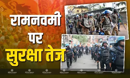 रामनवमी की पूरे देश में मनाई जा रही है धूम, बंगाल के साथ अन्य राज्यों में हाई अलर्ट, जानें किस राज्य के कैसे हैं हाल! रामनवमी की पूरे देश में मनाई जा रही है धूम, बंगाल के साथ अन्य राज्यों में हाई अलर्ट, जानें किस राज्य के कैसे हैं हाल!