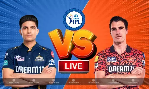 GT ने 7 विकेटों से हासिल की जीत, सिराज की घातक गेंदबाजी और गिल की कप्तानी पारी के आगे झुकी SRH GT ने 7 विकेटों से हासिल की जीत, सिराज की घातक गेंदबाजी और गिल की कप्तानी पारी के आगे झुकी SRH