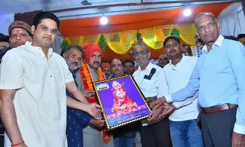 रामदरबार कार्यक्रम में शामिल हुए विधायक पन्ना, रामलीला समिति अजयगढ द्वारा किया गया सम्मान