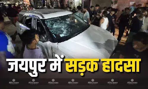 जयपुर की सड़कों पर नशे में धुत फैक्ट्री मालिक ने कई लोगों को SUV से रौंदा, 3 की मौत 5 घायल