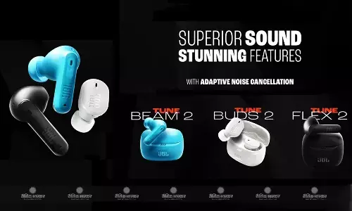 JBL Tune Buds 2, Tune Beam 2 और Tune Flex 2 ANC, स्पैटियल साउंड के साथ भारत में लॉन्च JBL Tune Buds 2, Tune Beam 2 और Tune Flex 2 ANC, स्पैटियल साउंड के साथ भारत में लॉन्च