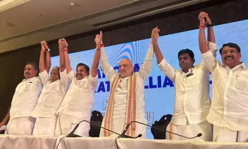 BJP-AIADMK ने साथ मिलाया हाथ, गठबंधन की छांव तले दोनों पार्टी लड़ेगी चुनाव, अमित शाह ने की पुष्टि