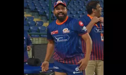 बारिश की वजह से शुरु होने से पहले खत्म हो गया MI का ट्रेनिंग सेशन, हिटमैन के मजाकिया अंदाज ने जीता फैंस का दिल