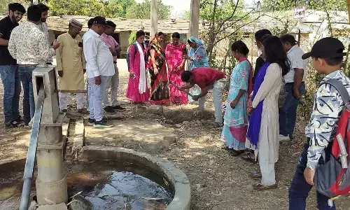 कुंजवन में संचालित हुआ जल गंगा संवर्धन अभियान