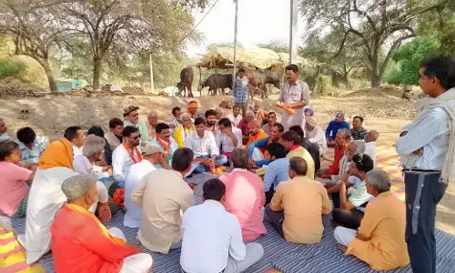 विधायक गुनौर ने गांव चलो अभियान में ककरहटी मंडल में लगाई चौपाल, सुनीं लोगों की समस्याएं