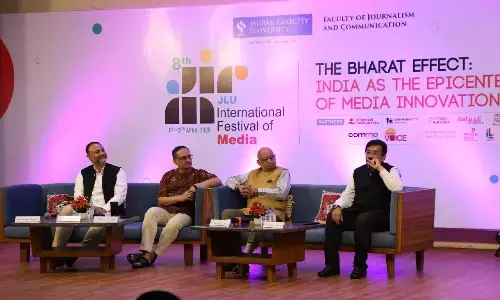 8वां जेएलयू इंटरनेशनल फेस्टिवल ऑफ मीडिया हुआ शुरू, मास्टर क्लास फायरसाइड चैट के साथ ही प्रतियोगिताओं का आयोजन