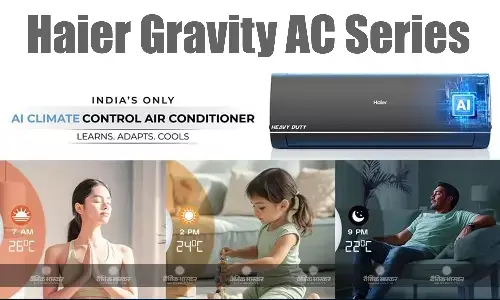 Haier Gravity AC Series भारत में हुई लॉन्च, AI फीचर्स के साथ 10 सेकंड्स में मिलेगी सुपर कूलिंग
