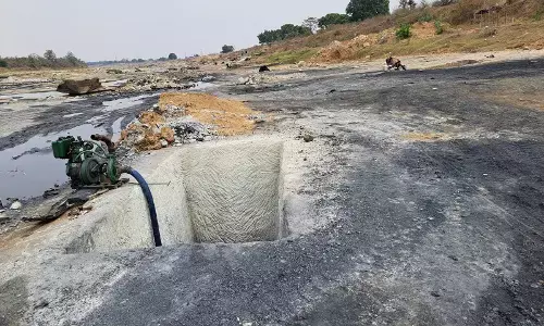 बटुरा में कोयले का अवैध खनन, खनिज निरीक्षक ने स्पॉट देखा पर 8 दिन बाद भी नहीं भरवाए गड्ढे