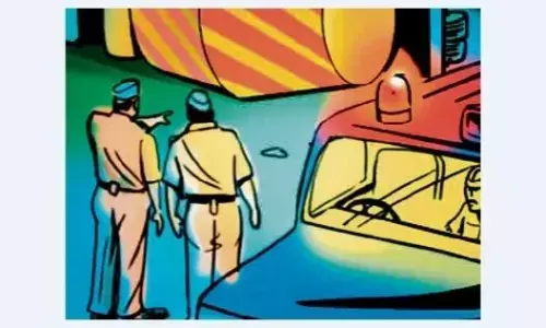 पाटन थाना क्षेत्र में ग्राम धनेटा बस स्टैंड के पास हुआ हादसा