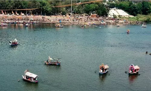 नर्मदा का जल वैसे भी ए क्लास अब पाॅल्यूशन कन्ट्रोल बोर्ड की रिपोर्ट ने भी इस पर लगाई मुहर