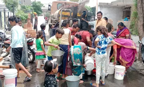 अमरावती जिले के 79 गांवों में जलसंकट, केवल 17 टैंकर से जलापूर्ति