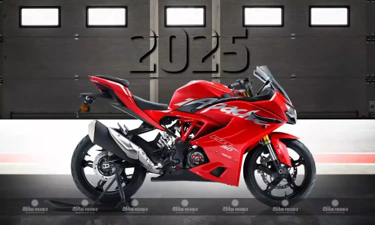 2025 TVS Apache RR 310 भारत में नए फीचर्स के साथ हुई लॉन्च, कीमत 2.78 लाख रुपए से शुरू