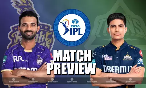 KKR का किला भेद पॉइंट्स टेबल पर पकड़ मजबूत करने के इरादे से मैदान में उतरेगी GT, जाने दोनों टीमों की संभावित प्लेइंग इलेवन KKR का किला भेद पॉइंट्स टेबल पर पकड़ मजबूत करने के इरादे से मैदान में उतरेगी GT, जाने दोनों टीमों की संभावित प्लेइंग इलेवन