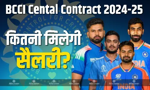 7 करोड़ी बने बुमराह तो पंत की चमकी किस्मत, जाने सेंट्रल कॉन्ट्रैक्ट में शामिल खिलाड़ियों को कितनी मिलेगी सैलरी 7 करोड़ी बने बुमराह तो पंत की चमकी किस्मत, जाने सेंट्रल कॉन्ट्रैक्ट में शामिल खिलाड़ियों को कितनी मिलेगी सैलरी