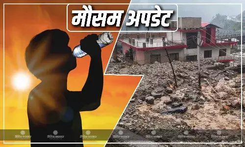 MP-UP और दिल्ली में सूरज ने बरपाया कहर, 40 तक पहुंचा तापमान, जम्मू-कश्मीर में लोग भूस्खलन से परेशान, स्कूलों में छुट्टी, जानें आज का मौसम अपडेट