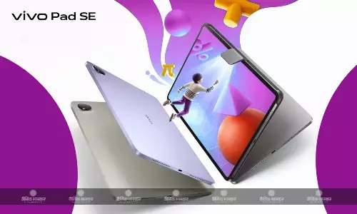 Vivo Pad SE हुआ लॉन्च, इसमें है स्नैपड्रैगन 4 जनरेशन 2 चिपसेट और 12.3 इंच डिस्प्ले Vivo Pad SE हुआ लॉन्च, इसमें है स्नैपड्रैगन 4 जनरेशन 2 चिपसेट और 12.3 इंच डिस्प्ले