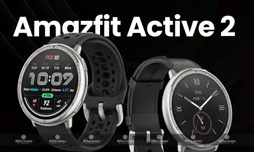 Amazfit Active 2 भारत में ब्लूटूथ कॉलिंग और 1.32 इंच की AMOLED डिस्प्ले के साथ लॉन्च