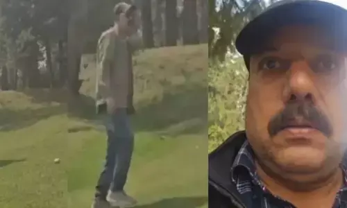 ताड़ के पेड़ के पीछे छिपकर बचाई जान, 12 फीट फैंसिंग से कूदकर निकले घटनास्थल से ताड़ के पेड़ के पीछे छिपकर बचाई जान, 12 फीट फैंसिंग से कूदकर निकले घटनास्थल से