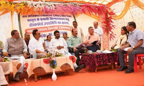 डिंडोरी के सिमरधा में हुई प्रदेश स्तरीय टास्क फोर्स समिति की बैठक में बड़ा फैसला, अब व्यक्तिगत दावों में 4 हेक्टेयर से अधिक, भूमि का भी मिल सकेगा वन अधिकार पट्टा डिंडोरी के सिमरधा में हुई प्रदेश स्तरीय टास्क फोर्स समिति की बैठक में बड़ा फैसला, अब व्यक्तिगत दावों में 4 हेक्टेयर से अधिक, भूमि का भी मिल सकेगा वन अधिकार पट्टा