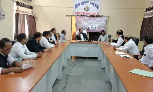 नेशनल लोक अदालत में राजीनामा के जरिए होगा प्रकरणों का निराकरण, हुई प्रि-सिटिंग बैठक