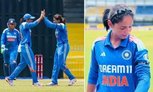 भारतीय महिला टीम ने पहलगाम हमले के पीड़ीतों को दी श्रद्धांजली, श्रीलंका के खिलाफ काली पट्टी बांधकर मैदान में उतरे खिलाड़ी