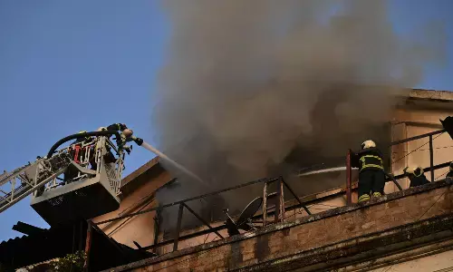 ईडी कार्यालय में आग, 9 घंटे की मशक्कत के बाद जाकर पर पाया जा सका काबू