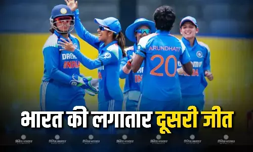 प्रतिका का पचासा...स्नेह का पंजा...भारत की शेरनियों ने दर्ज की लगातार दूसरी जीत, 15 रनों से प्रोटियाज को धोया