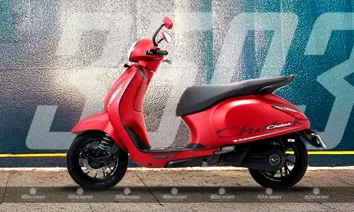 Bajaj Chetak 3503 भारत में हुआ लॉन्च, एक्स- शोरूम कीमत 1.10 लाख रुपए