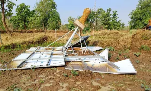 गोंदिया में बारिश लील गई 3820 हेक्टेयर क्षेत्र की फसल , चिंता में घिरे किसान