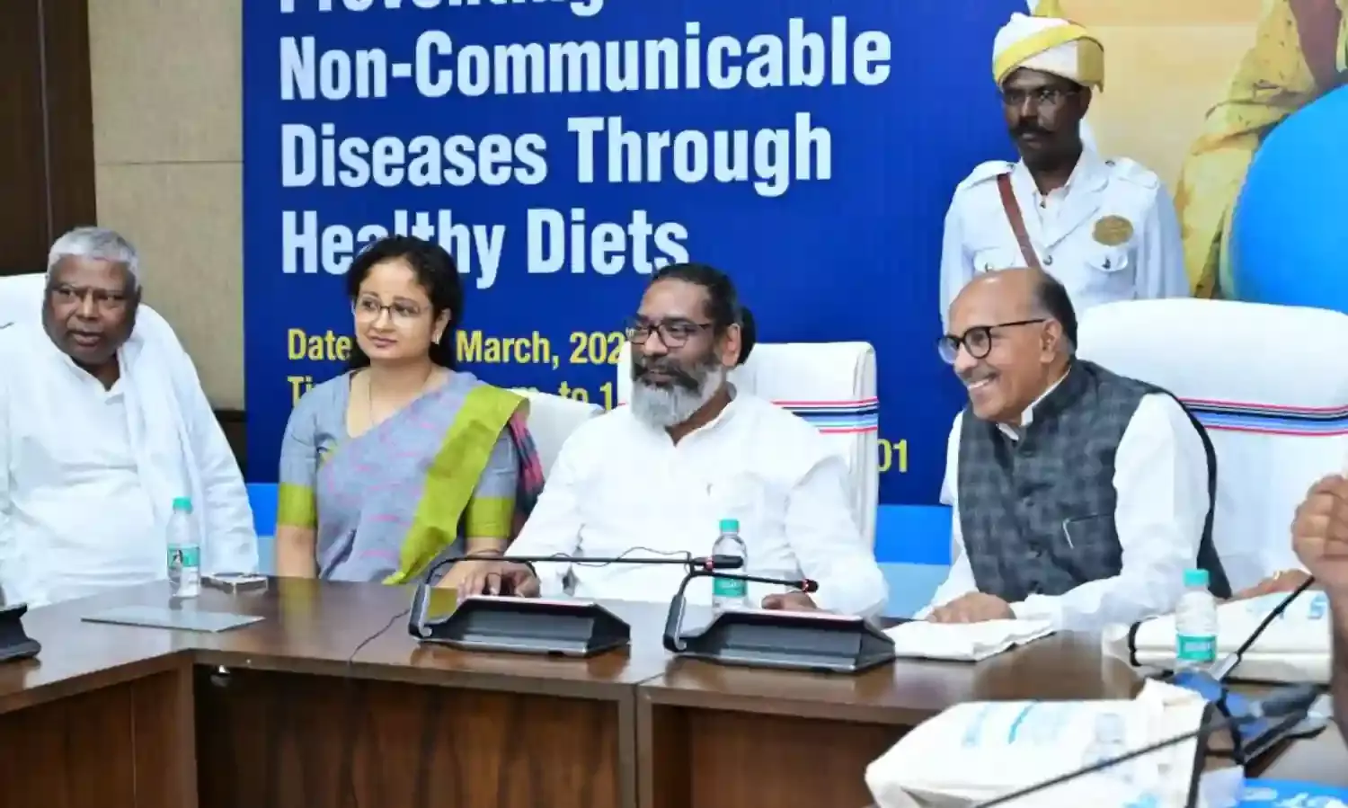 मुख्यमंत्री हेमंत सोरेन राउंड टेबल ऑन प्रीवेंटिंग चाइल्डहुड नॉन कम्युनिकेबल डिसीज थ्रू हेल्दी डाइट्स  पर आयोजित कार्यक्रम में हुए शामिल
