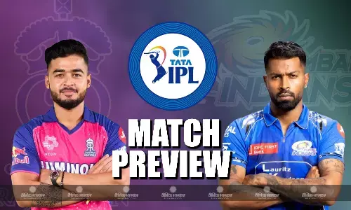 50वें मैच में होगी MI और RR की टक्कर, 13 सालों का सूखा समाप्त करना चाहेगी मुंबई इंडियंस, ऐसी हो सकती है दोनों टीमों की प्लेइंग इलेवन 50वें मैच में होगी MI और RR की टक्कर, 13 सालों का सूखा समाप्त करना चाहेगी मुंबई इंडियंस, ऐसी हो सकती है दोनों टीमों की प्लेइंग इलेवन