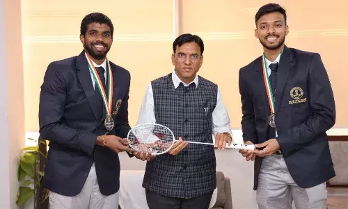 खेल रत्न अवॉर्ड से सम्मानित हुए चिराग-सात्विक, खेल मंत्री मनसुख मंडाविया ने किया पुरस्तकृत