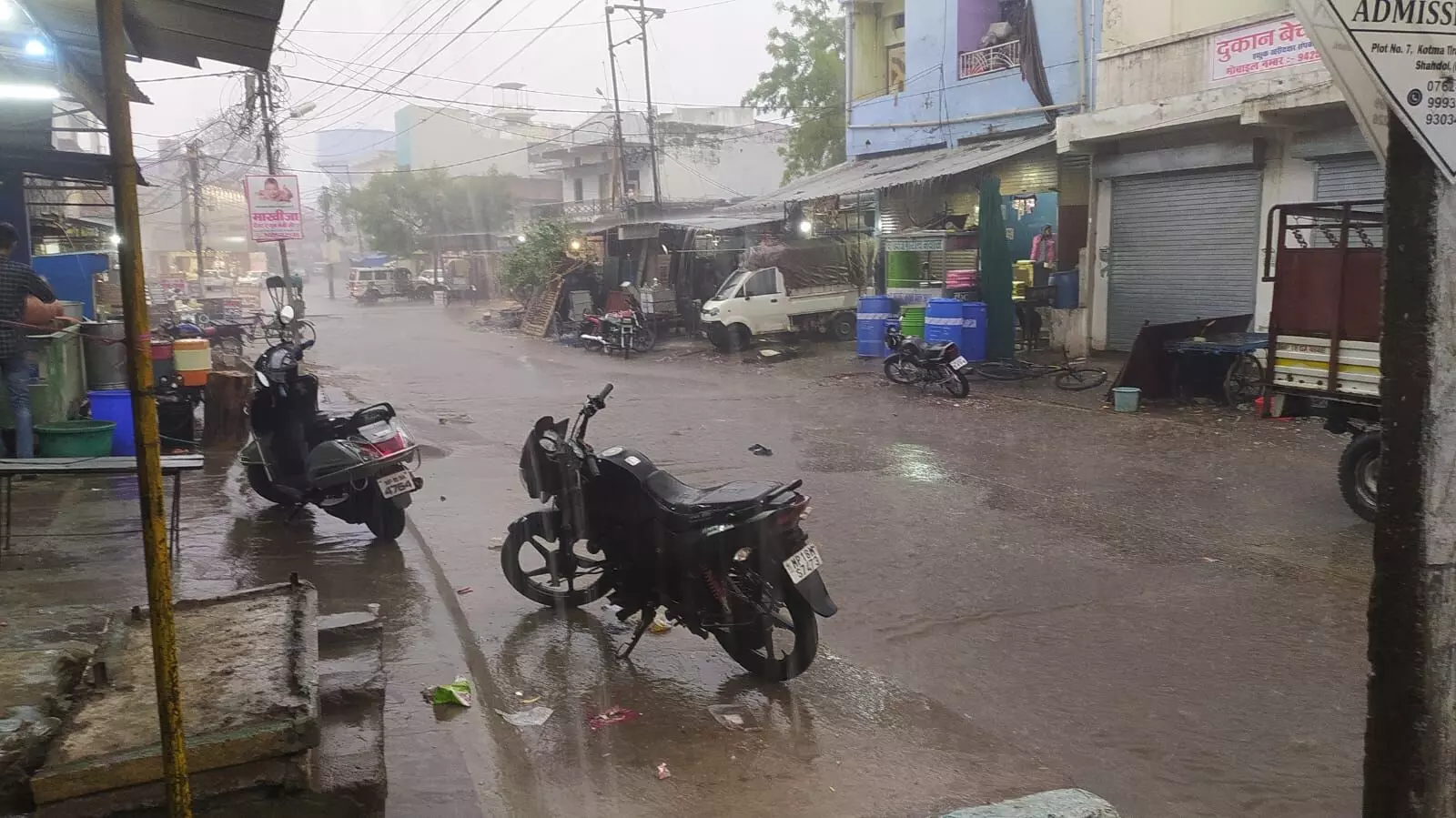 तापमान में गिरावट लेकिन फसलों व सब्जियों को नुकसान तापमान में गिरावट लेकिन फसलों व सब्जियों को नुकसान