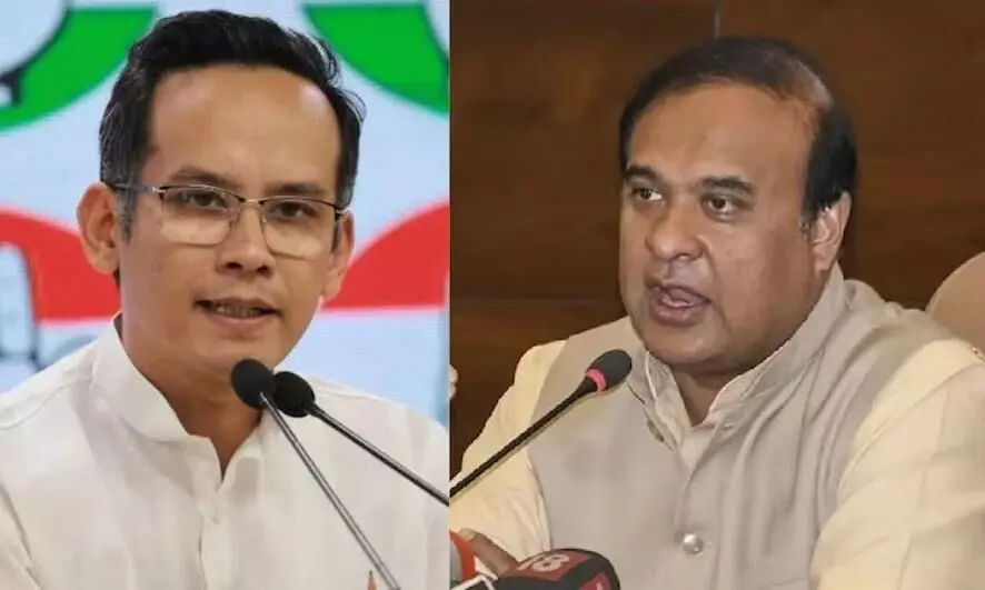 गौरव गोगोई के बच्चे भारतीय नागरिक नहीं..., सीएम हिमंत बिस्वा सरमा का कांग्रेस सांसद पर बड़ा आरोप गौरव गोगोई के बच्चे भारतीय नागरिक नहीं..., सीएम हिमंत बिस्वा सरमा का कांग्रेस सांसद पर बड़ा आरोप