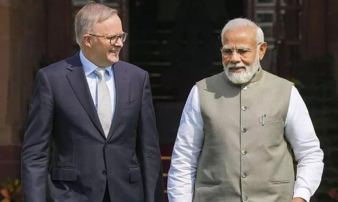 पीएम मोदी ने एंथनी अल्बानीज को ऑस्ट्रेलिया का प्रधानमंत्री चुने जाने पर बधाई दी पीएम मोदी ने एंथनी अल्बानीज को ऑस्ट्रेलिया का प्रधानमंत्री चुने जाने पर बधाई दी