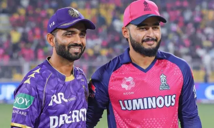 प्लेऑफ की उम्मीदों को जिंदा रखने के लिए टकराएंगी गत चैंपियन KKR और टूर्नामेंट की पहली विजेता RR, ऐसी हो सकती है दोनों टीमों की प्लेइंग इलेवन प्लेऑफ की उम्मीदों को जिंदा रखने के लिए टकराएंगी गत चैंपियन KKR और टूर्नामेंट की पहली विजेता RR, ऐसी हो सकती है दोनों टीमों की प्लेइंग इलेवन