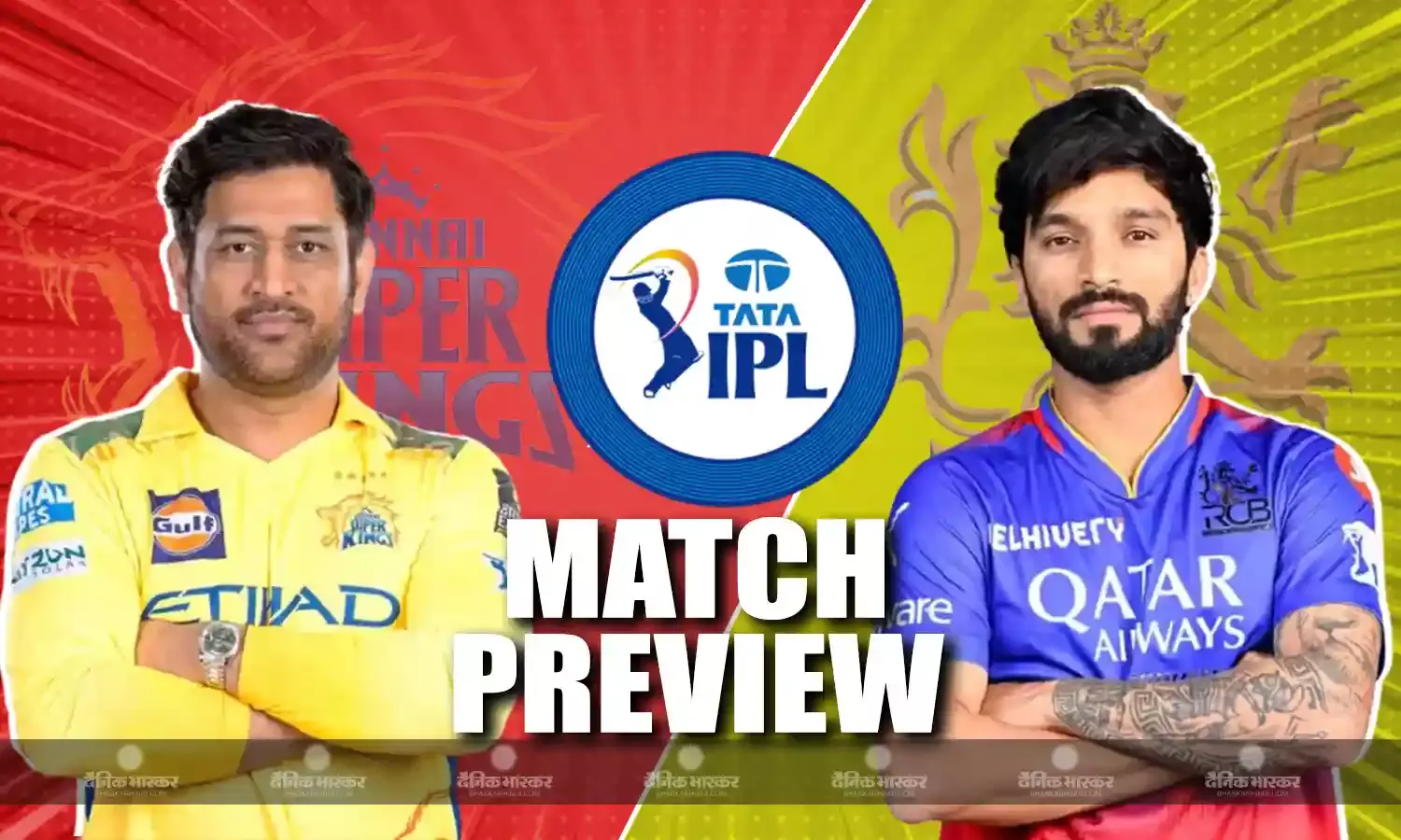 हाईवोल्टेज मैच में होगी CSK और RCB की भिड़ंत, ऐसी हो सकती है दोनों टीमों की प्लेइंग इलेवन