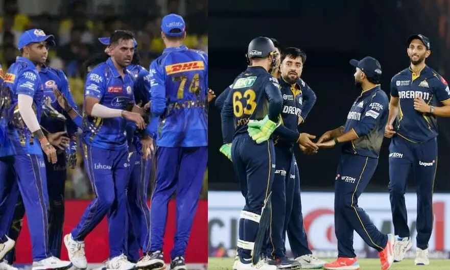घरेलू मैदान पर हार के साथ ही थमा MI का विजयरथ, आखिरी गेंद तक खेले गए मुकाबले में GT ने 3 विकेटों से हासिल की जीत घरेलू मैदान पर हार के साथ ही थमा MI का विजयरथ, आखिरी गेंद तक खेले गए मुकाबले में GT ने 3 विकेटों से हासिल की जीत