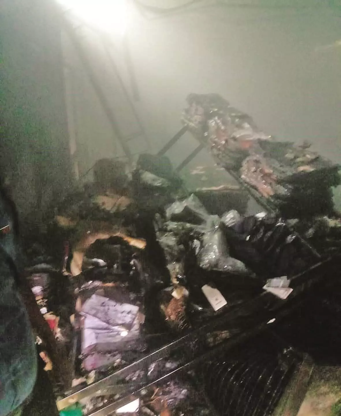 नागपुर के गांधीबाग में कपड़ा शो-रूम की चौथी मंजिल पर लगी आग नागपुर के गांधीबाग में कपड़ा शो-रूम की चौथी मंजिल पर लगी आग