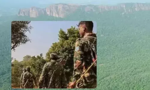 छत्तीसगढ़-तेलंगाना सीमा पर सुरक्षाबलों ने ढेर किए 22 से ज्यादा नक्सली, मुठभेड़ अभी भी जारी, मौके से शव और हथियार बरामद
