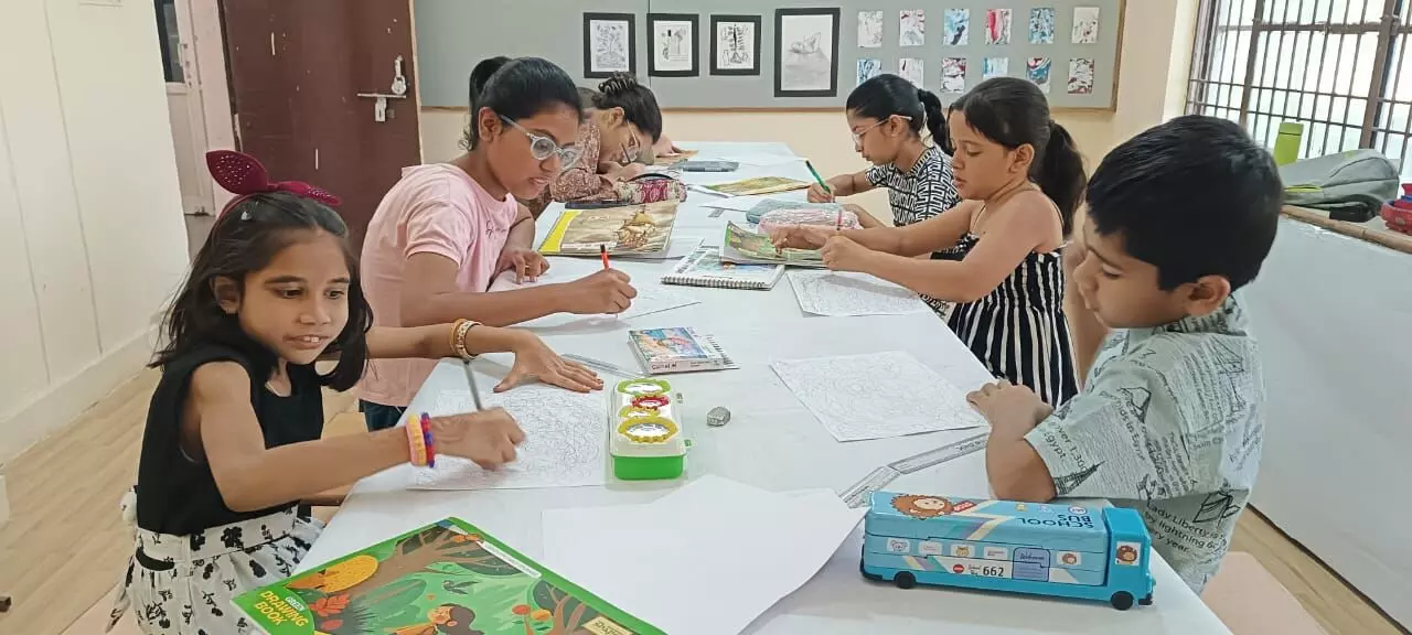स्कोप ग्लोबल स्किल्स यूनिवर्सिटी के समर स्किल्स कार्निवाल में स्टूडेंट्स दिखा रहे प्रतिभा स्कोप ग्लोबल स्किल्स यूनिवर्सिटी के समर स्किल्स कार्निवाल में स्टूडेंट्स दिखा रहे प्रतिभा