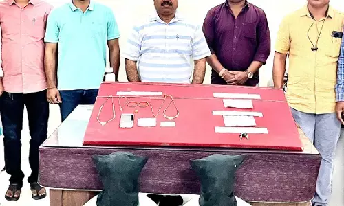 अमरावती में अंतरराज्यीय चोर गिरोह के तीन सदस्यों को पुलिस ने दबोचा अमरावती में अंतरराज्यीय चोर गिरोह के तीन सदस्यों को पुलिस ने दबोचा