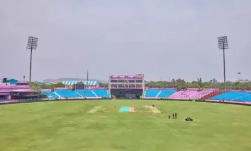ऑपरेशन सिंदूर की सफलता के बाद IPL पर  मंडरा रहा खरता, पहले ईडन गार्डन तो अब सवाई मानसिंह स्टेडियम को बम से उड़ाने की मिली धमकी ऑपरेशन सिंदूर की सफलता के बाद IPL पर  मंडरा रहा खरता, पहले ईडन गार्डन तो अब सवाई मानसिंह स्टेडियम को बम से उड़ाने की मिली धमकी