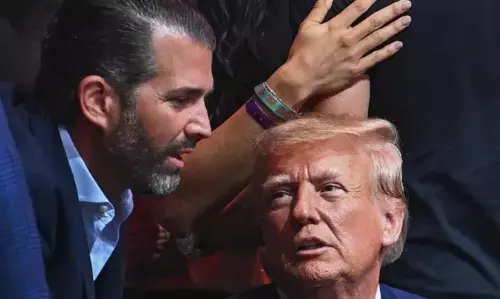 डोनाल्ड ट्रंप के बेटे ने पिता को दिया भारत-पाकिस्तान सीजफायर का श्रेय, बोले - अमेरिका की वजह से दुनिया सुरक्षित