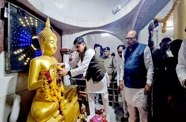 भगवान बुद्ध के आदर्शों का अनुसरण करने वाला एकमात्र देश है भारत - मुख्यमंत्री डॉ. यादव भगवान बुद्ध के आदर्शों का अनुसरण करने वाला एकमात्र देश है भारत - मुख्यमंत्री डॉ. यादव