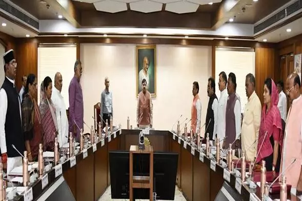 प्रधानमंत्री मोदी को मंत्रि-परिषद ने ऑपरेशन सिंदूर की सफलता के लिए दी बधाई प्रधानमंत्री मोदी को मंत्रि-परिषद ने ऑपरेशन सिंदूर की सफलता के लिए दी बधाई